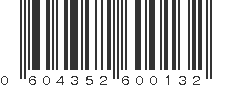 UPC 604352600132