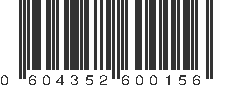 UPC 604352600156