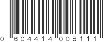 UPC 604414008111