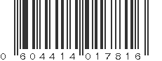 UPC 604414017816