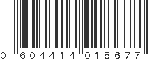 UPC 604414018677