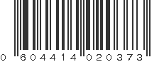 UPC 604414020373