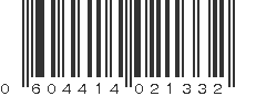 UPC 604414021332