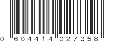 UPC 604414027358