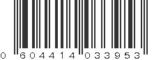 UPC 604414033953