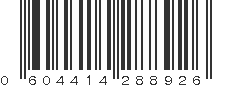 UPC 604414288926