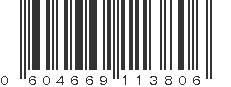 UPC 604669113806