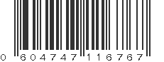 UPC 604747116767