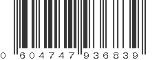 UPC 604747936839