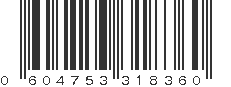 UPC 604753318360