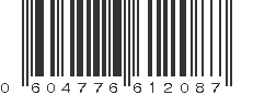 UPC 604776612087