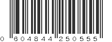 UPC 604844250555