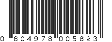 UPC 604978005823