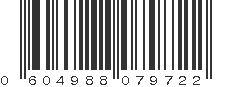 UPC 604988079722