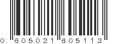 UPC 605021605113