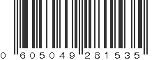 UPC 605049281535