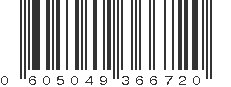 UPC 605049366720