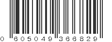 UPC 605049366829