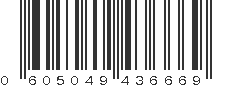 UPC 605049436669