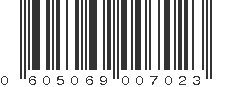 UPC 605069007023