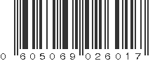 UPC 605069026017