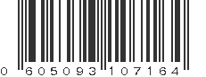 UPC 605093107164