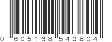 UPC 605168543804