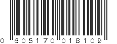 UPC 605170018109