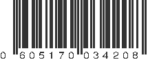 UPC 605170034208