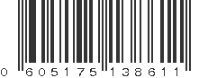 UPC 605175138611