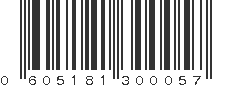 UPC 605181300057