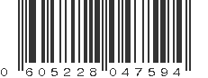 UPC 605228047594