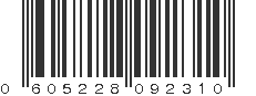 UPC 605228092310