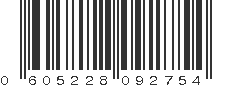 UPC 605228092754