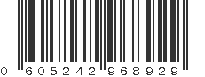 UPC 605242968929