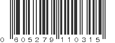 UPC 605279110315