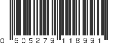 UPC 605279118991