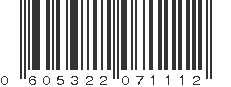 UPC 605322071112