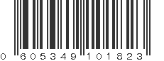 UPC 605349101823