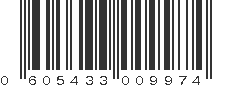 UPC 605433009974