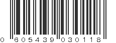 UPC 605439030118