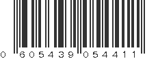 UPC 605439054411