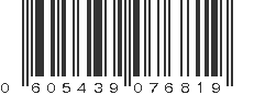 UPC 605439076819