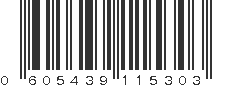 UPC 605439115303