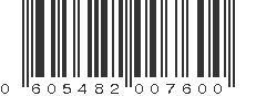 UPC 605482007600