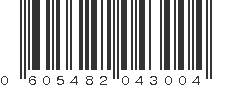 UPC 605482043004