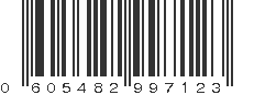 UPC 605482997123