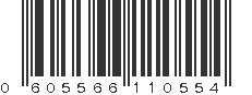 UPC 605566110554