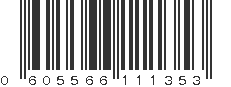 UPC 605566111353