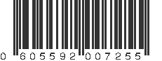 UPC 605592007255